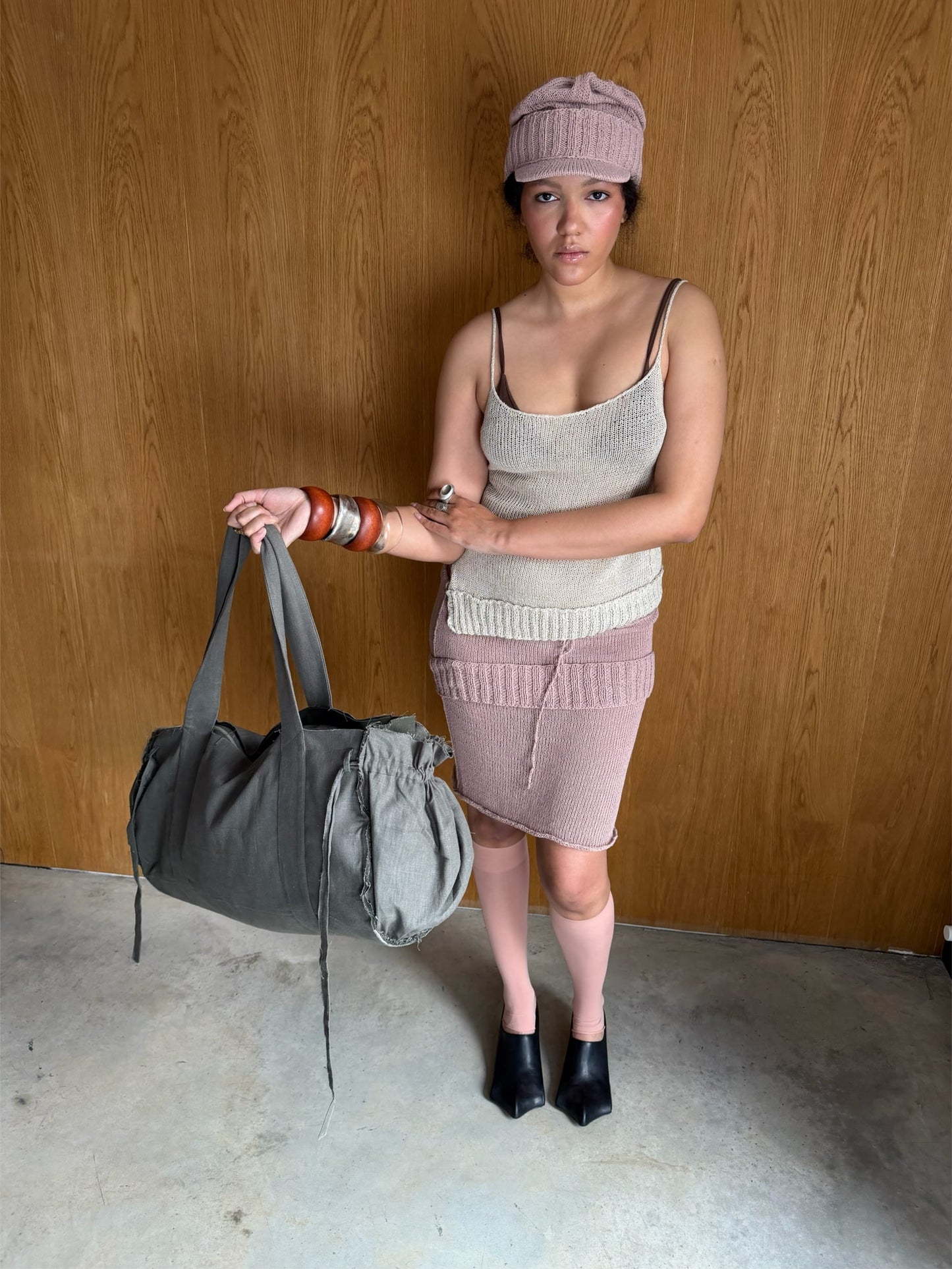 Big Tote “Mother’s bag” Green-V4K-APOC STORE