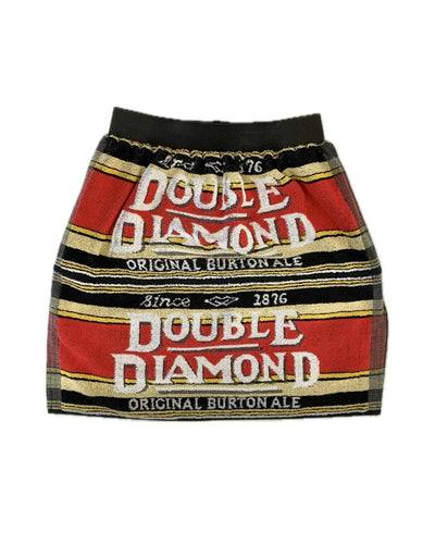 DOUBLE DIAMOND BEER TOWEL MINI SKIRT-Adam Jones-APOC STORE