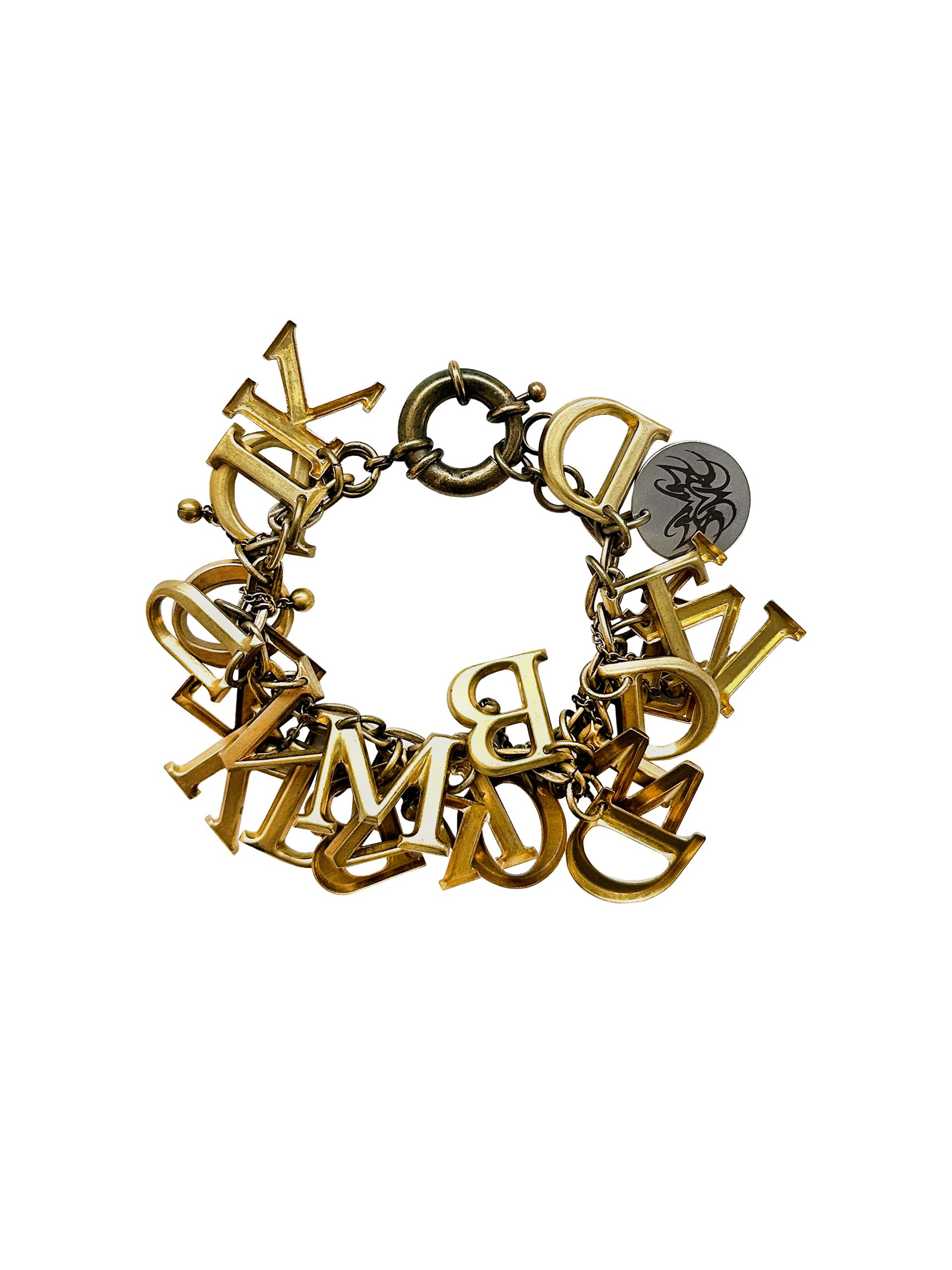 Letter bracelet-Alisa Cayoo-APOC STORE