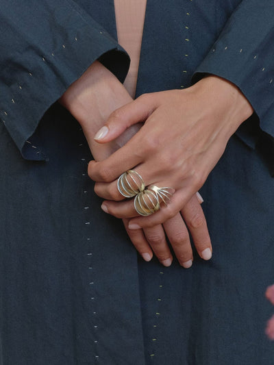 Armadillo Ring-Zohra Rahman-APOC STORE