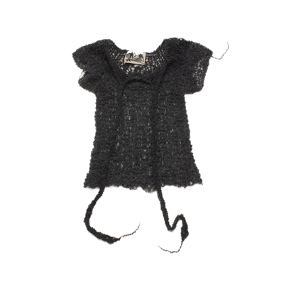 Alpaca Boucle Tie Tee-VAISSEAU-APOC STORE