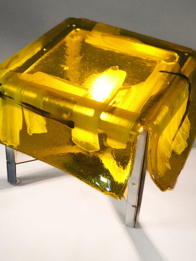 Accent Lampshade (Yellow)-Leo Kaspar-APOC STORE