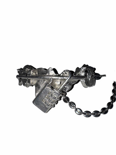 "Locked Up" choker-Alizee Quitman-APOC STORE