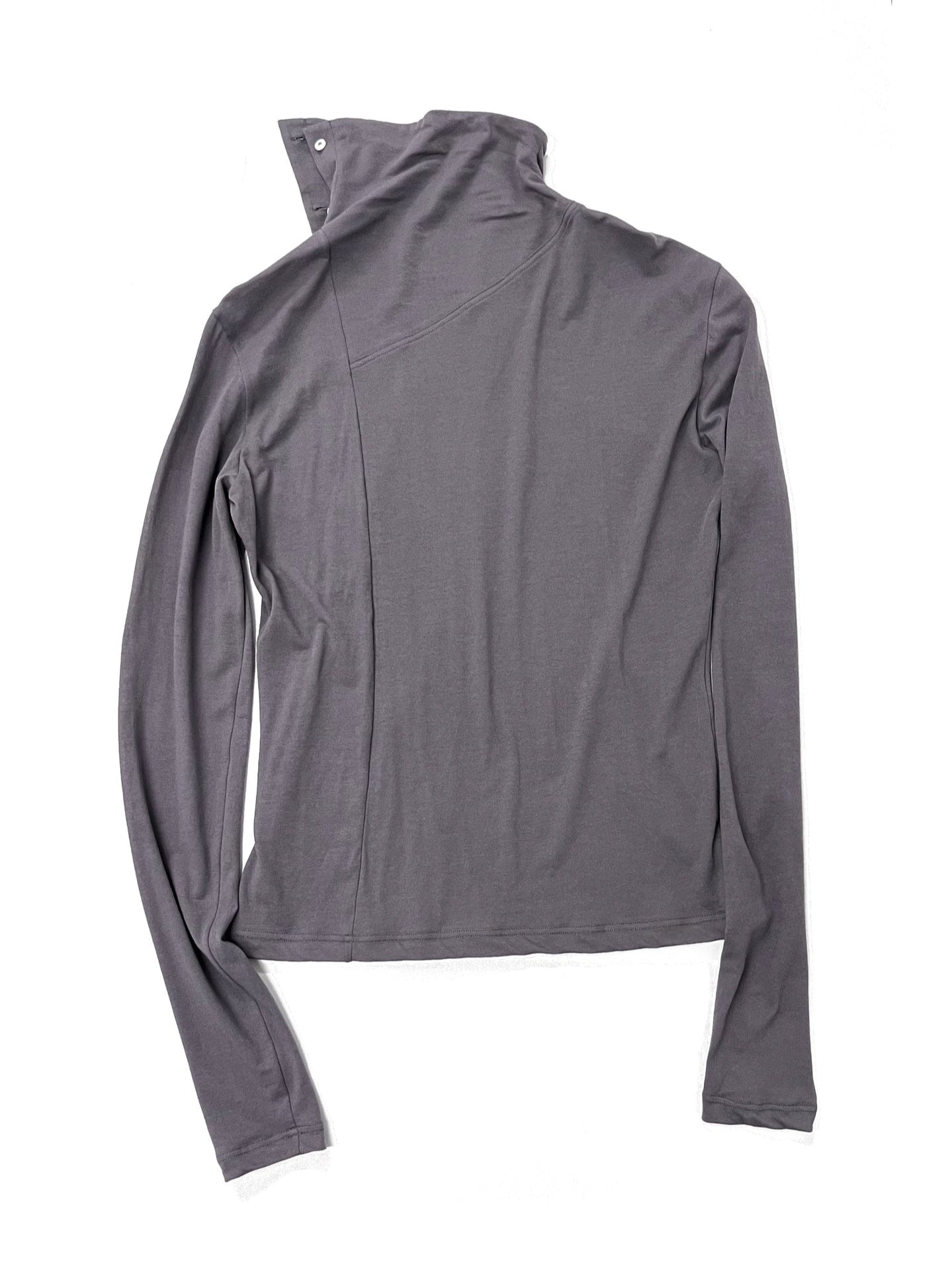 Triple opening long sleeves top - Grey-ALA TIANAN-APOC STORE