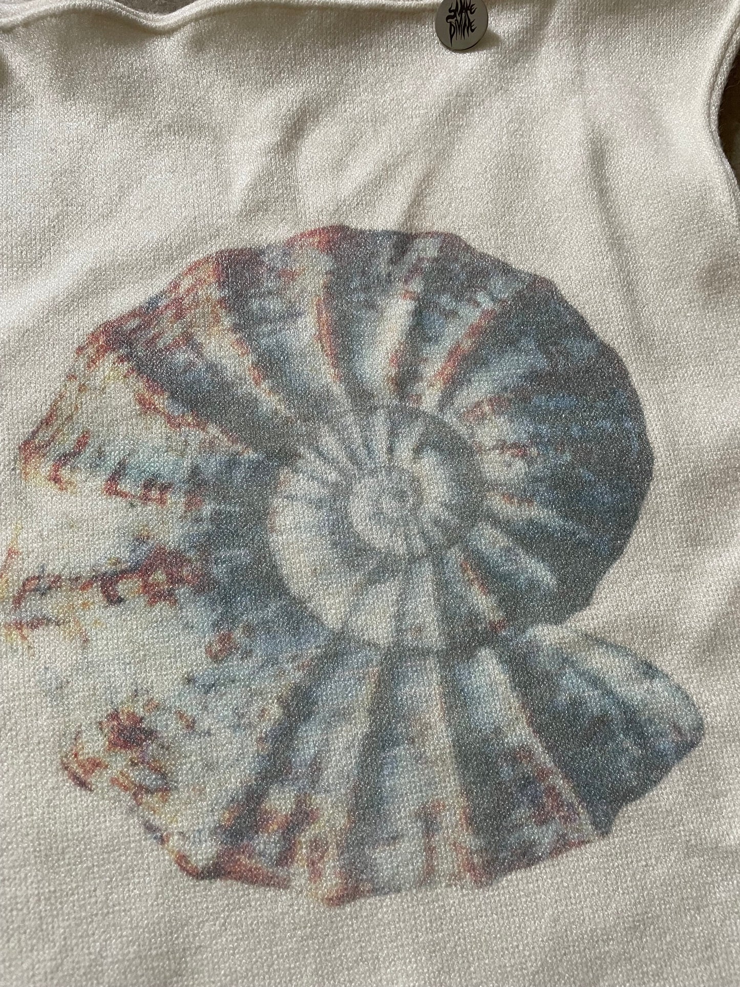 ammonite knit top-Snake Divine-APOC STORE