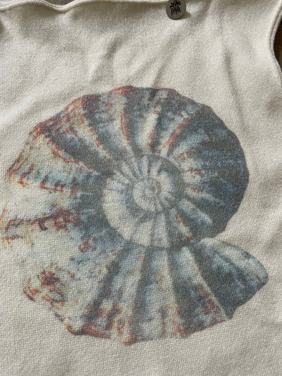 ammonite knit top-Snake Divine-APOC STORE
