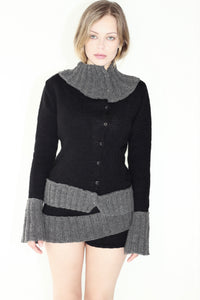 Cardigan “Granny’s Knit”-V4K-APOC STORE