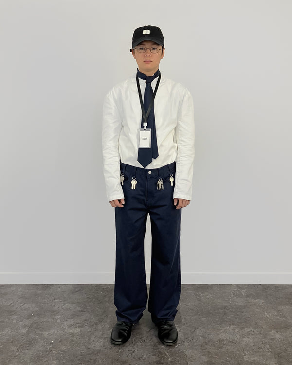MULTI-RING PANTS NAVY-EGNARTS-APOC STORE