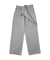 SIDE PANEL LAYERED PANTS LIGHT GRAY-EGNARTS-APOC STORE