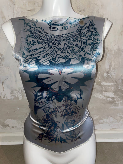 core silver top-Snake Divine-APOC STORE