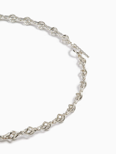 Rosette Necklace-Zohra Rahman-APOC STORE