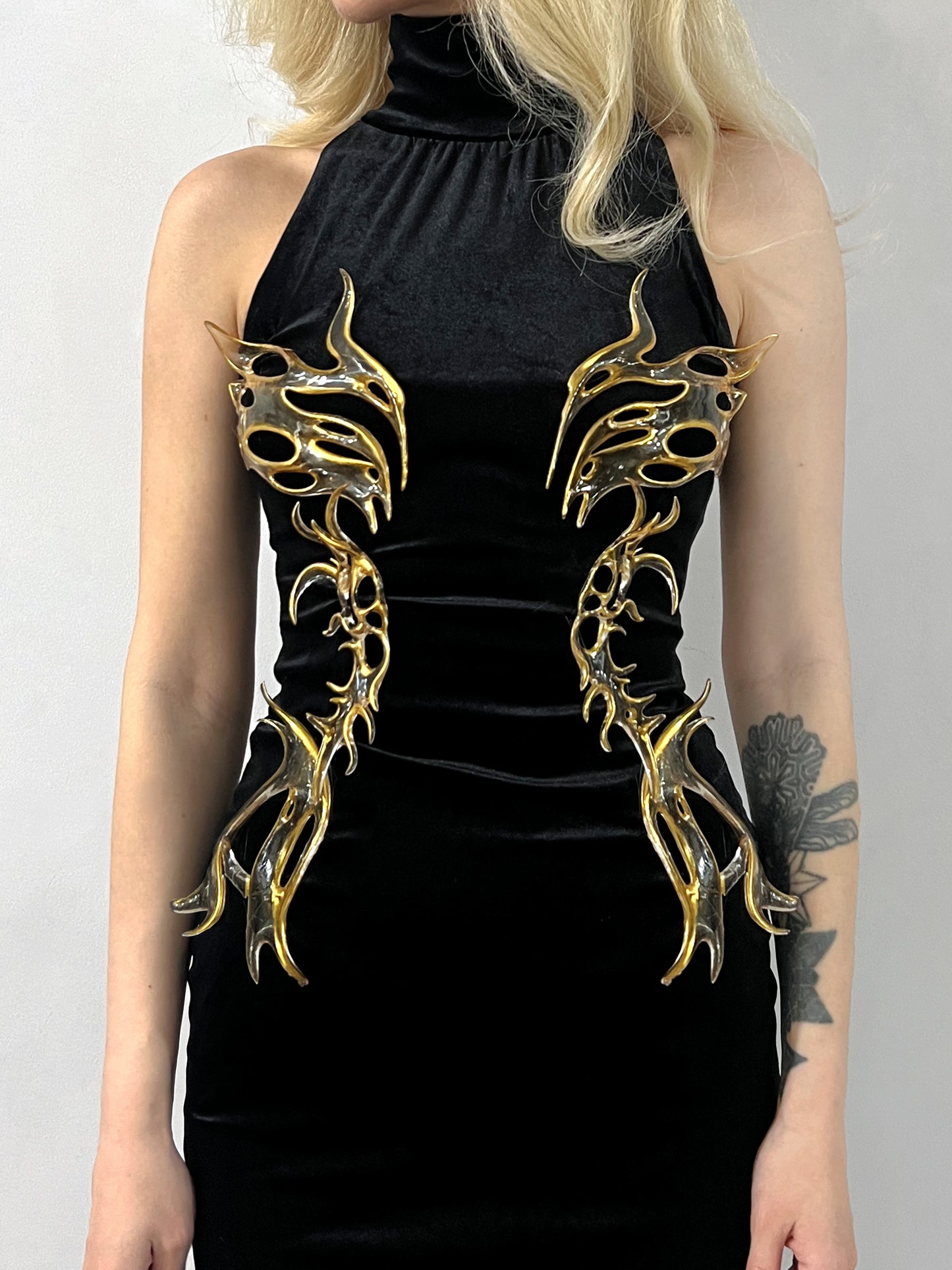 Sculptural Dress-WHYNOEN-APOC STORE