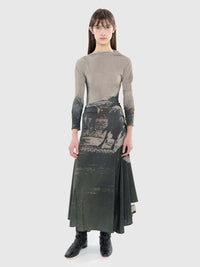Printed jersey dress #2-Nensi Avetisian-APOC STORE
