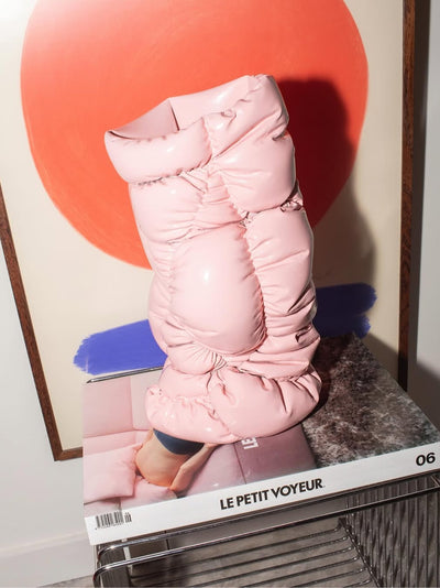 Puffer Vase II Pink - Small-Gast Studio-APOC STORE