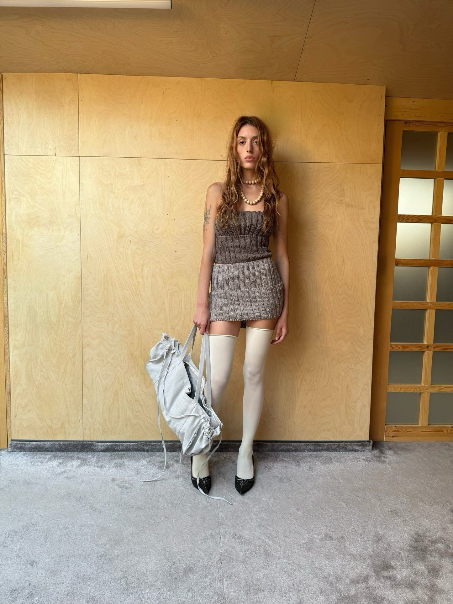 Tote “Father’s bag” in Dusty-V4K-APOC STORE