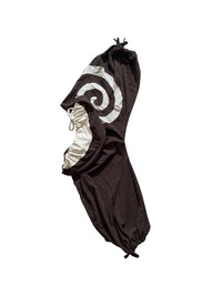 choco swirl balloon pants-Snake Divine-APOC STORE