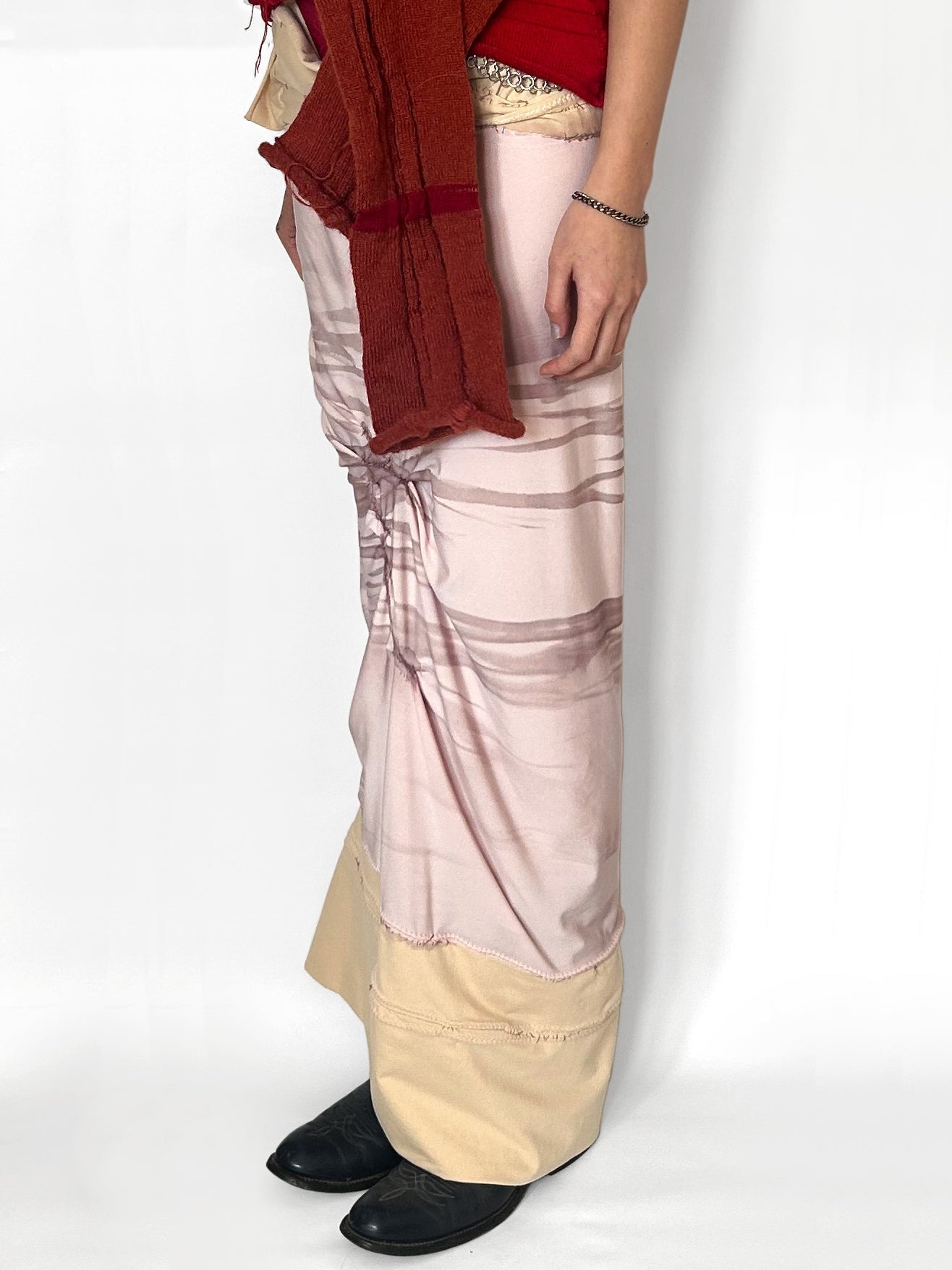 Stitched "belly" apron-ssdslsns-APOC STORE