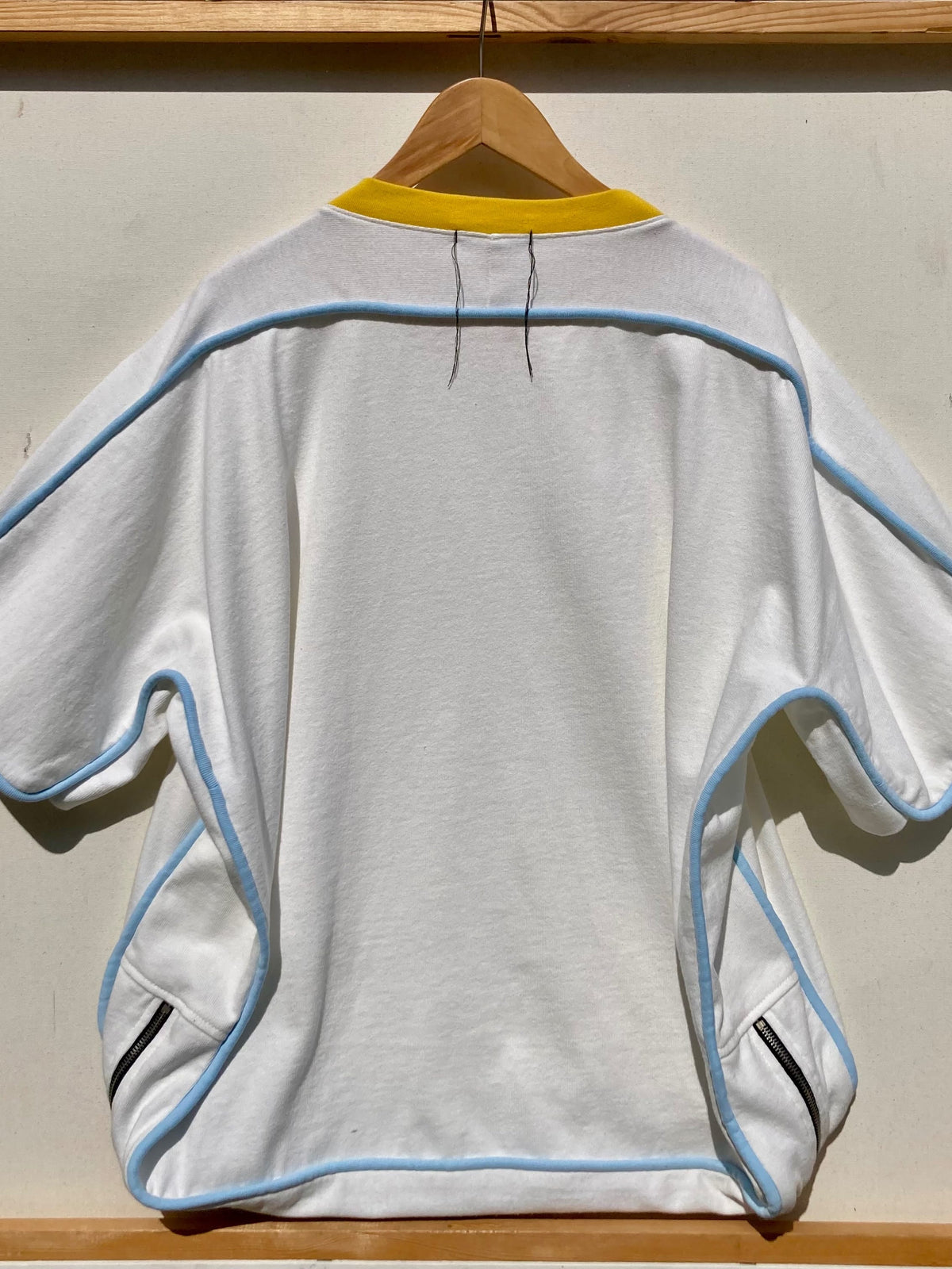SEAT Cushion SHIRT (White)-Jetpack Hom(m)e-APOC STORE