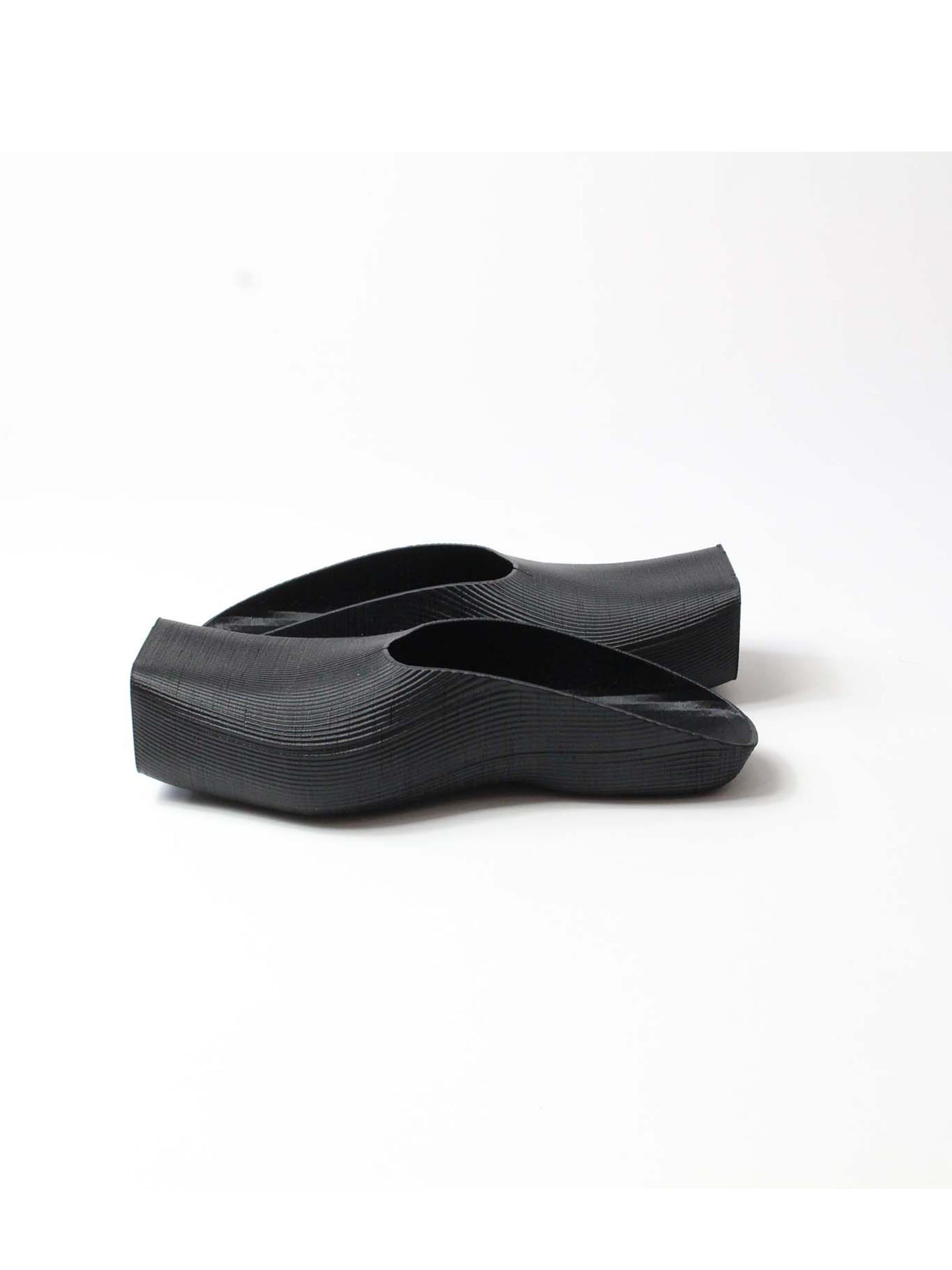 Square Toe Rubber Mules-BODY AMPLIFICATION DEVICES-APOC STORE