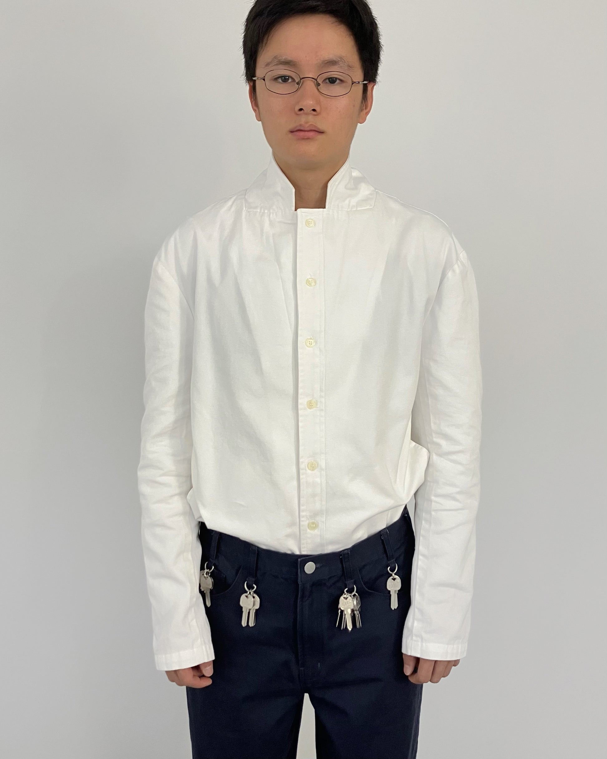 SHIRTS BLAZER WHITE-EGNARTS-APOC STORE