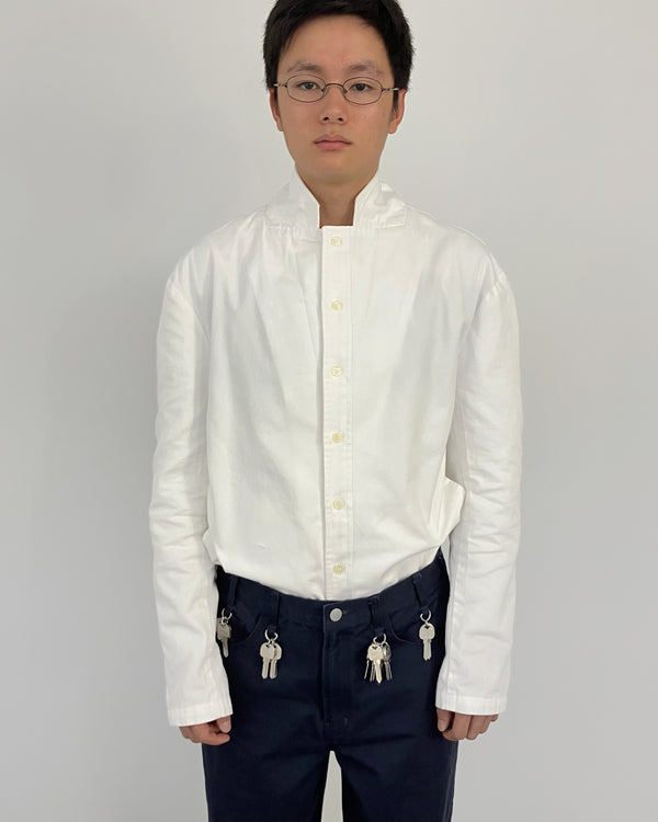 SHIRTS BLAZER WHITE-EGNARTS-APOC STORE