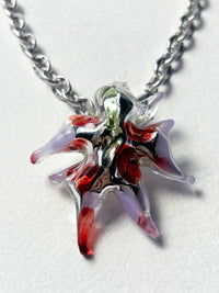 KA’AGUY_333 Glass Silver Necklace-Pia Glassworks-APOC STORE