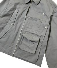 HIDDEN UTILITY PANEL JACKET GRAY-EGNARTS-APOC STORE