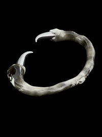 White bracelet with spikes-CASPER DIY-APOC STORE