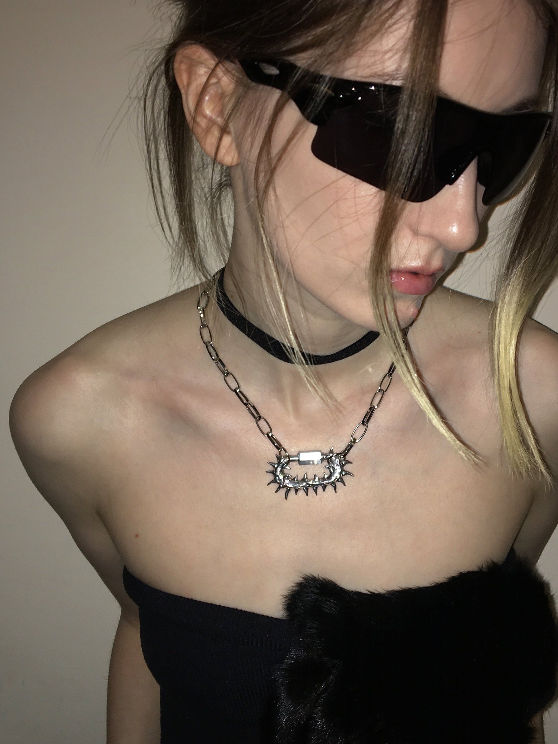 Medium oval carabiner pendant-CASPER DIY-APOC STORE