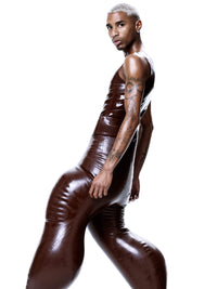 Brown Alien Legs Inflatable Trousers-harri-APOC STORE