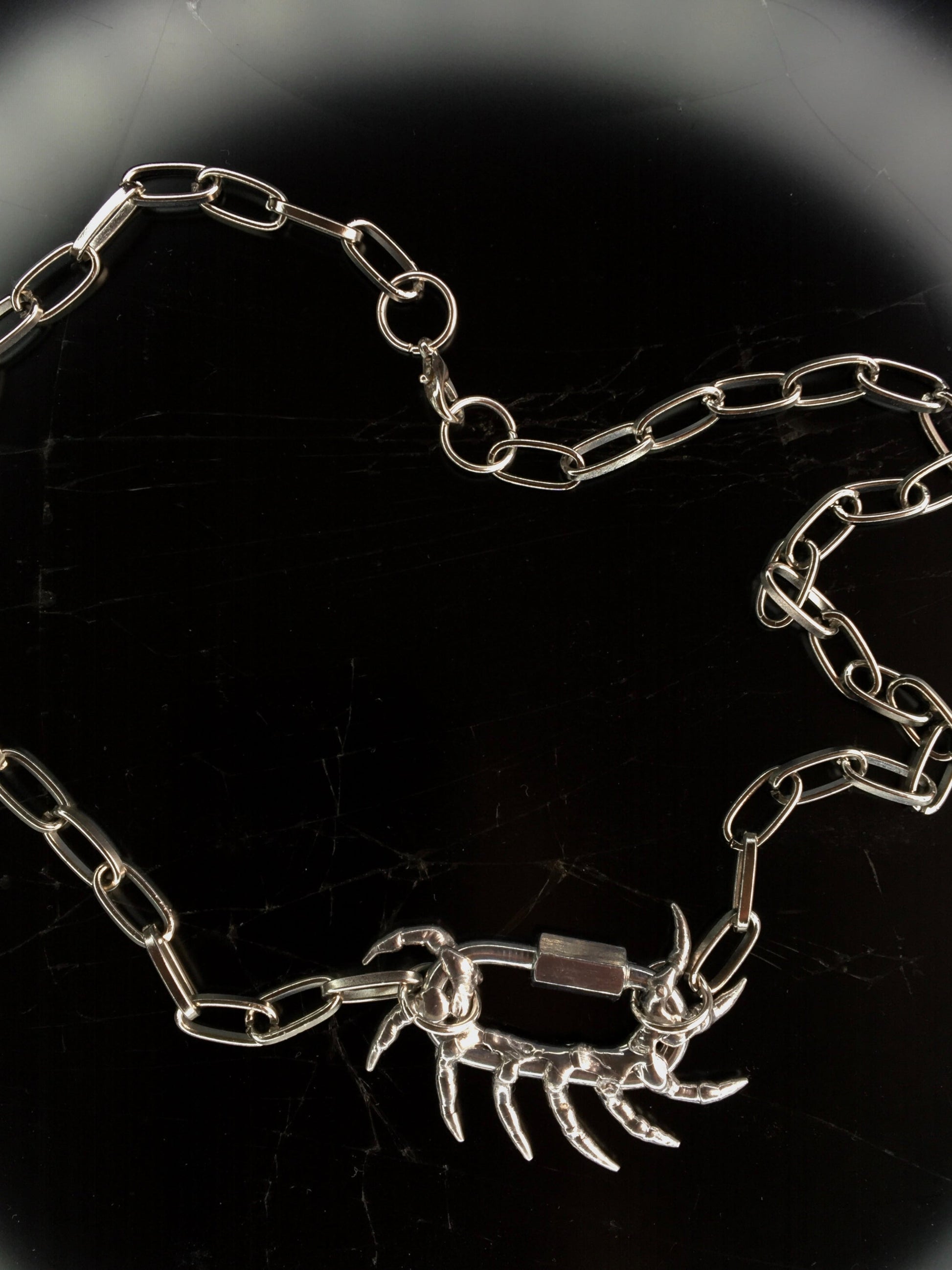 Small oval carabiner pendant-CASPER DIY-APOC STORE