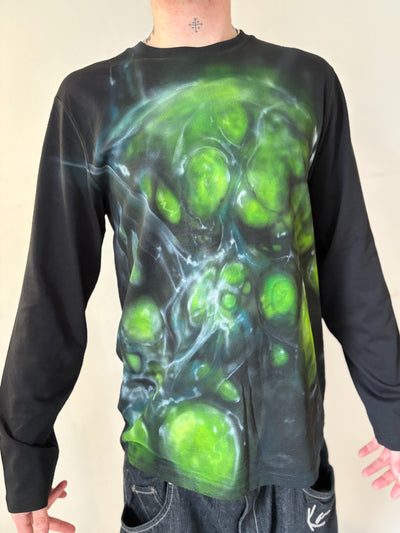 Green egg black longsleeve-Mia Violet-APOC STORE