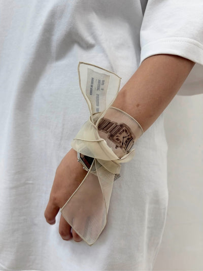 Organza Watch Silver-EGNARTS-APOC STORE