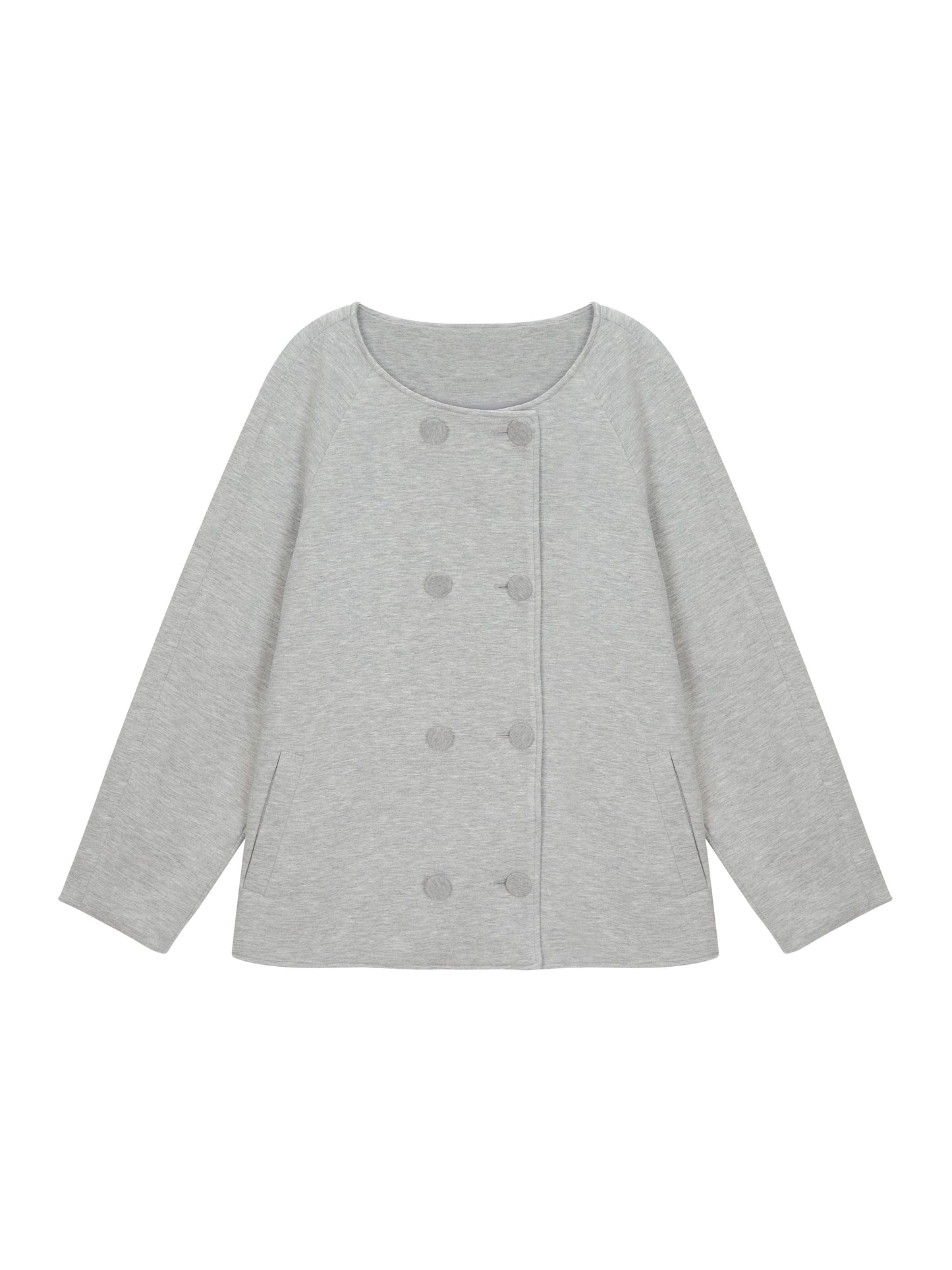 Jersey Double-B Jacket-mesh blanca-APOC STORE