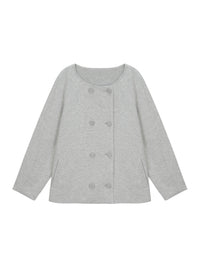 Jersey Double-B Jacket-mesh blanca-APOC STORE