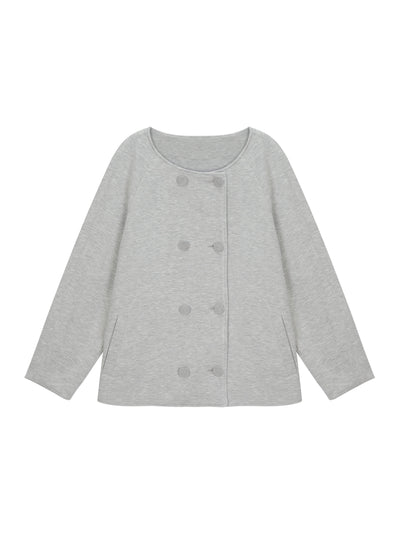 Jersey Double-B Jacket-mesh blanca-APOC STORE