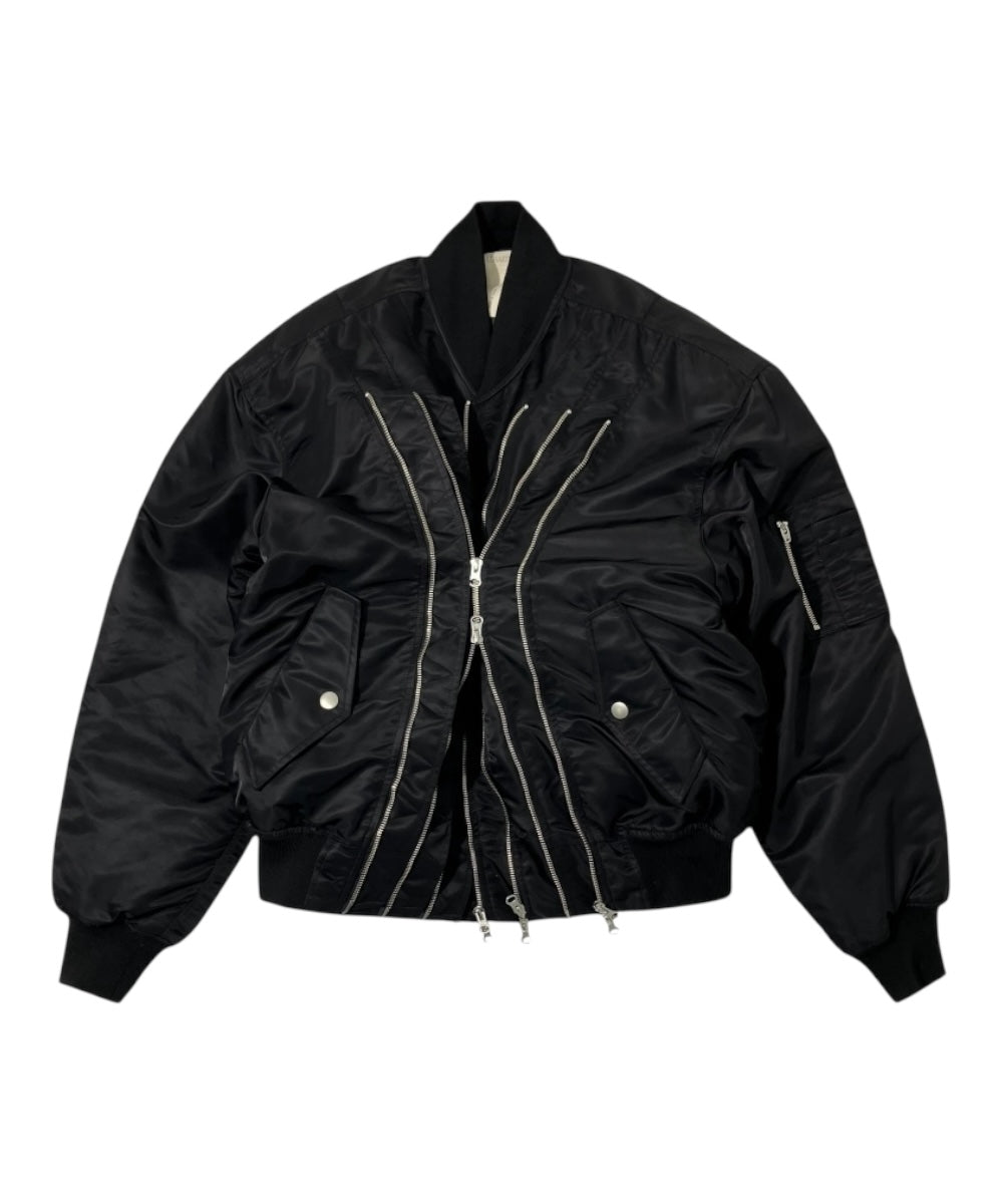 MULTI ZIP MA-1 BLACK-EGNARTS-APOC STORE