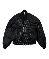 MULTI ZIP MA-1 BLACK-EGNARTS-APOC STORE