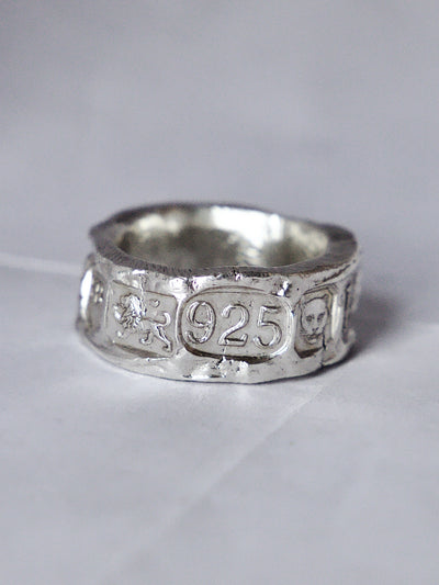 Petrified Ingot Ring-KARTHUR-APOC STORE