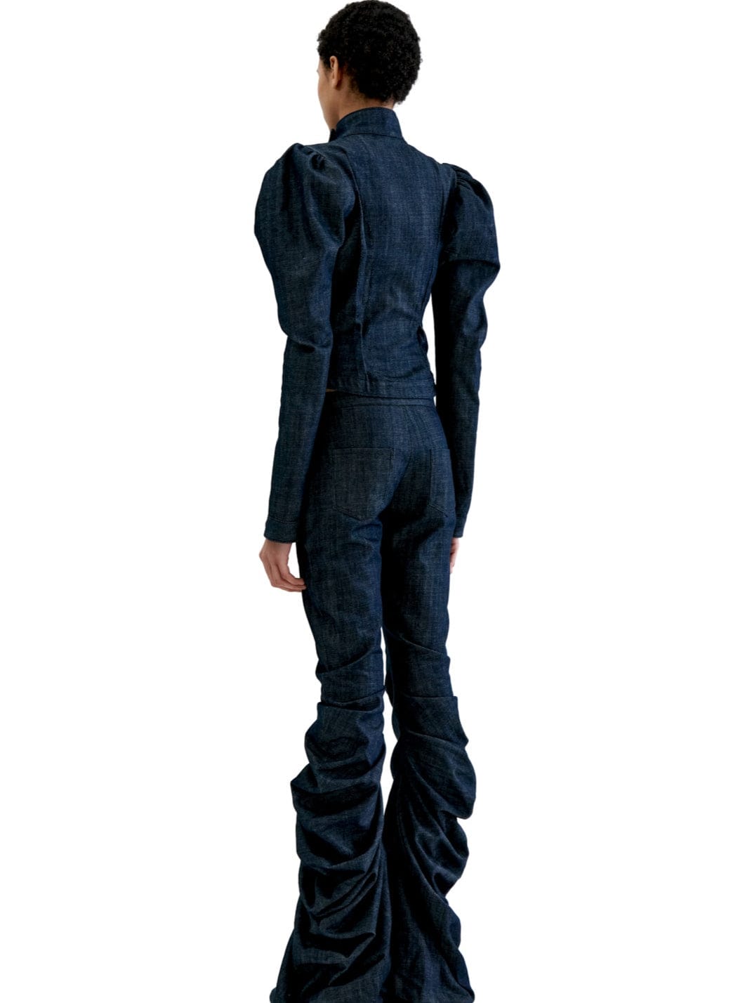 VICTORIAN DENIM JACKET-Clara Colette Miramon-APOC STORE