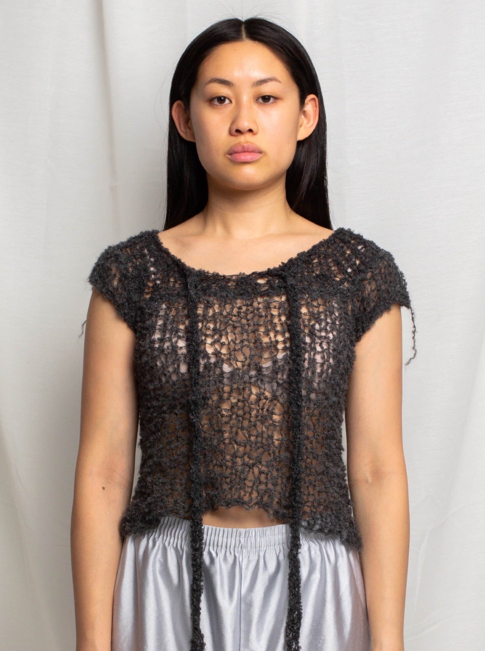 Alpaca Boucle Tie Tee-VAISSEAU-APOC STORE