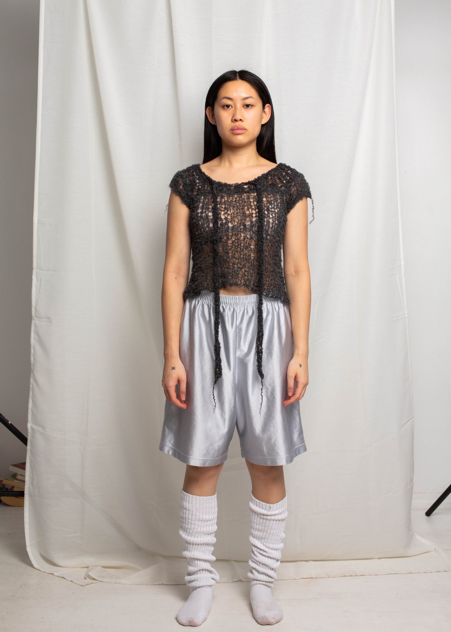 Alpaca Boucle Tie Tee-VAISSEAU-APOC STORE