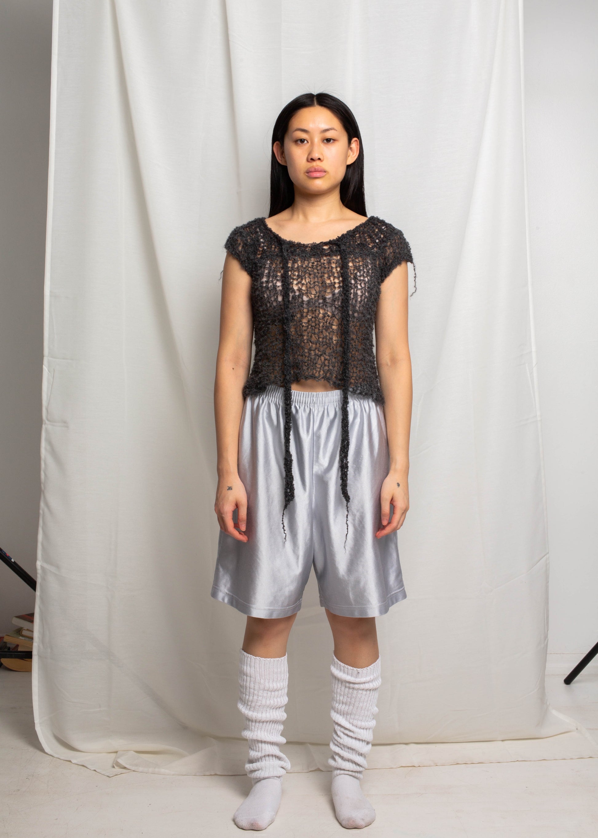 Alpaca Boucle Tie Tee-VAISSEAU-APOC STORE