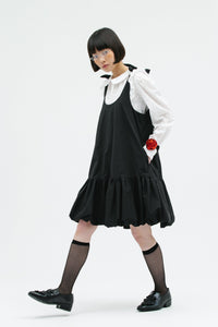 RIBBON MINI BALLOON DRESS-SAENGIN STUDIOS-APOC STORE