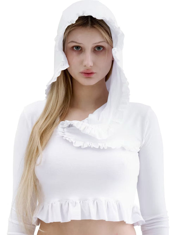 ASYMMETRICAL ZIP HOODIE-Clara Colette Miramon-APOC STORE