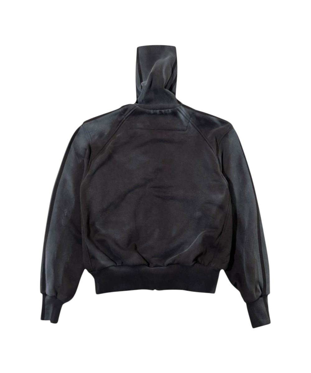 SPRAYED TRACK ZIP-UP CHARCOAL-EGNARTS-APOC STORE