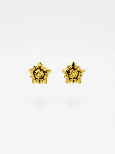 GOLD GIFT WRAP EARRINGS-RAPHAEL EVERDEEN-APOC STORE
