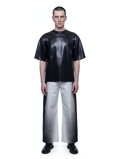 Straight Leg Printed Trousers-harri-APOC STORE