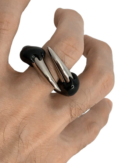 Ring "Black X"-CASPER DIY-APOC STORE