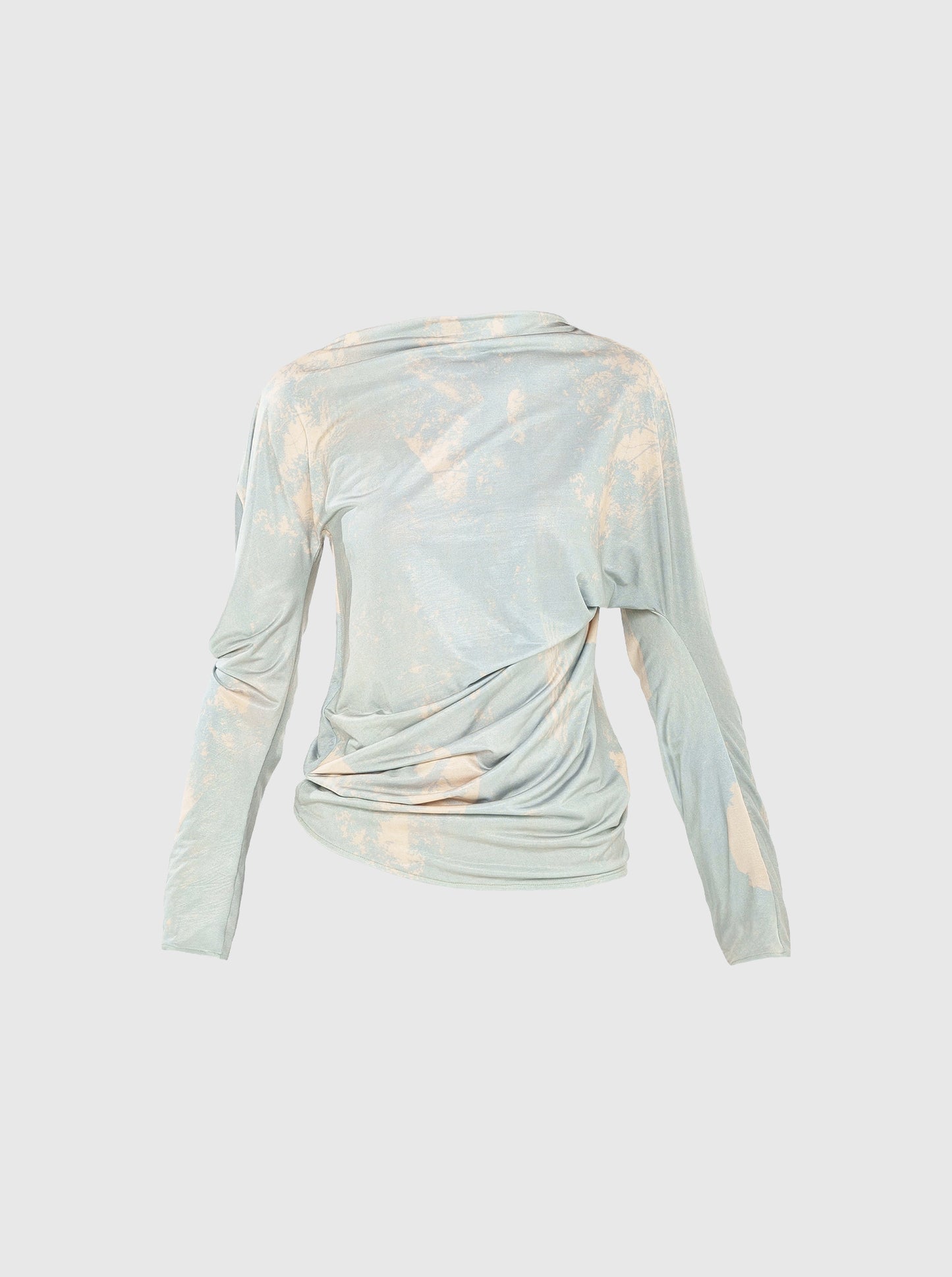 Printed Jersey top-Nensi Avetisian-APOC STORE